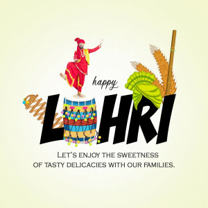 Happy Lohri hd images poster banner status and hd photos